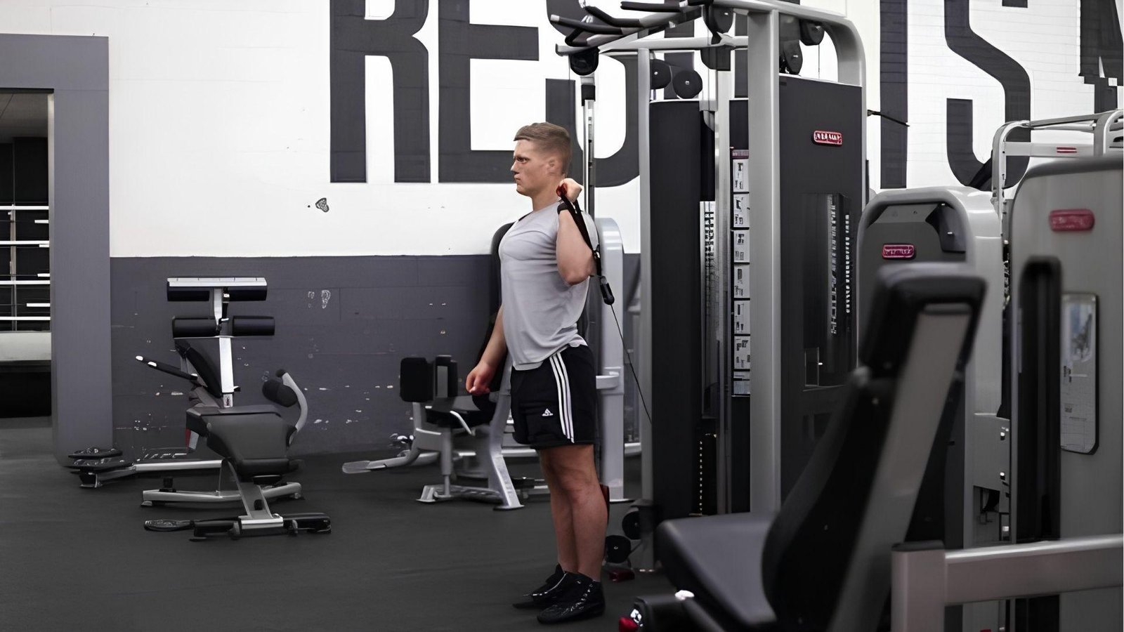 Single-Arm Cable Shoulder Press is one of the Best Cable Shoulder Workouts