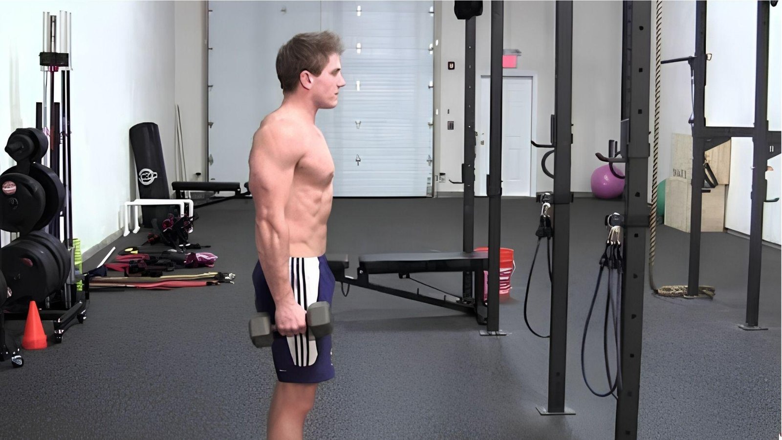 Dumbbell Shrug is one of the Best Exercises to Include in Your Traps Workout