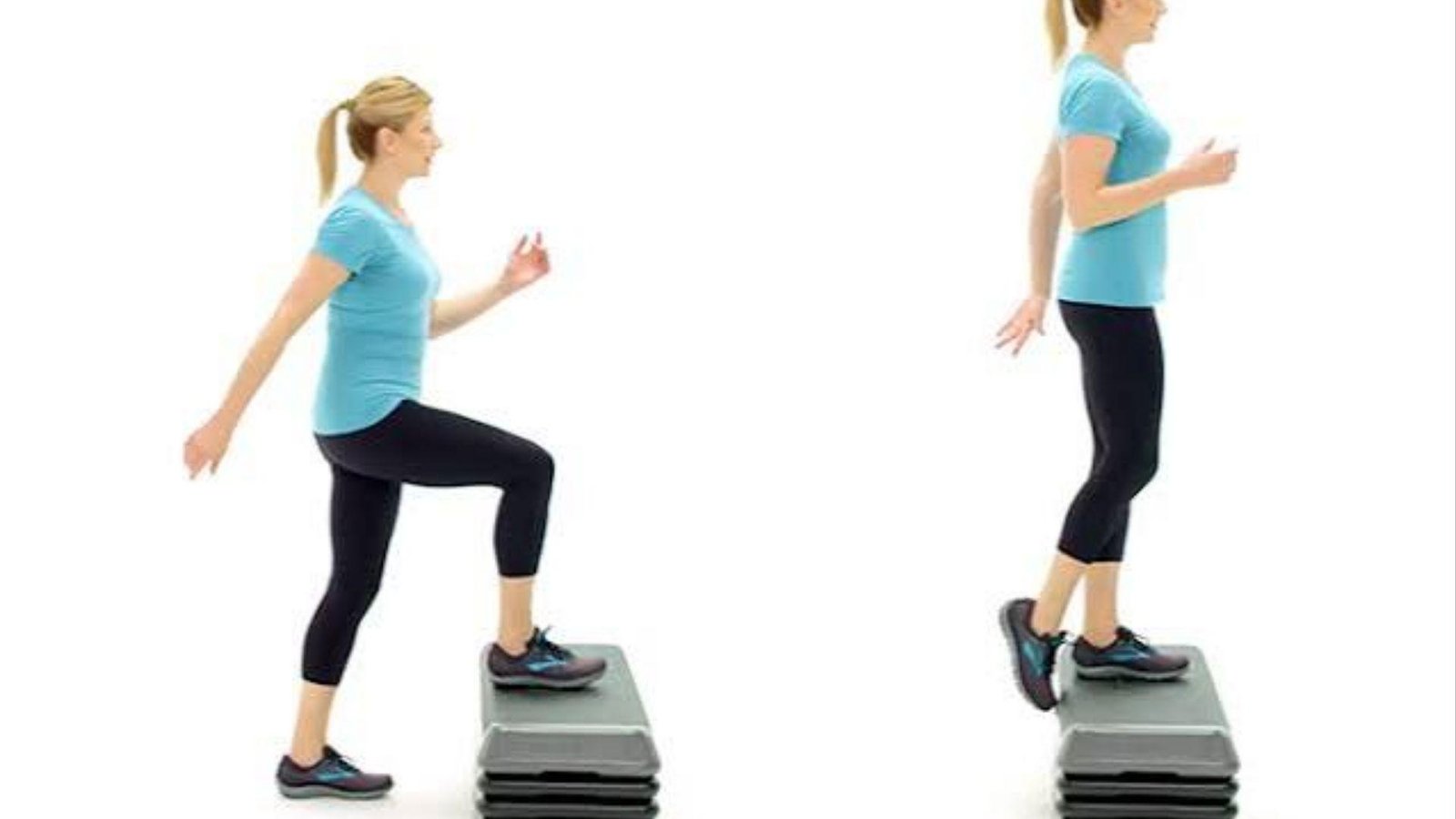 step up exercise.
