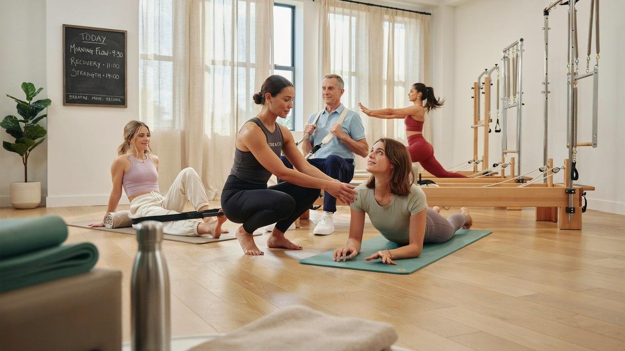 Choosing the right Pilates class based on fitness level and personal goals.