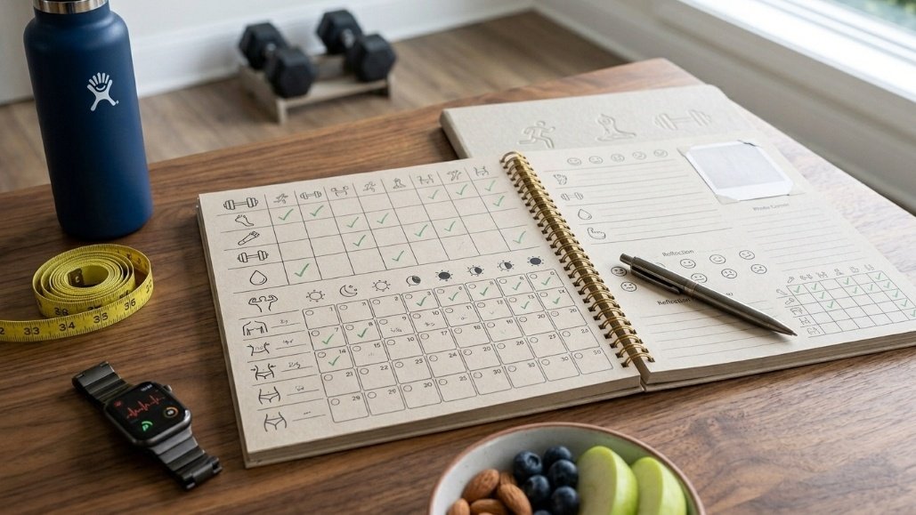 Week-by-week roadmap for an 8 week weight loss plan.